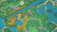 Crystal Marrow locations in Musoujin Gorge (image via Interactive World Map)